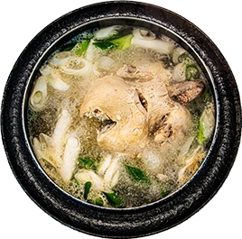 배나무골가마솥칼국수 전수창업 메뉴 슬라이드