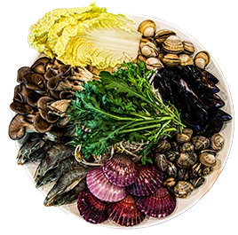 배나무골가마솥칼국수 전수창업 메뉴 슬라이드